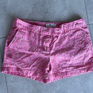 Vineyard Vines Pink Patterned Women Shorts